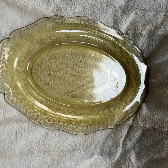 Glass serving dish - Picture 4 of 4